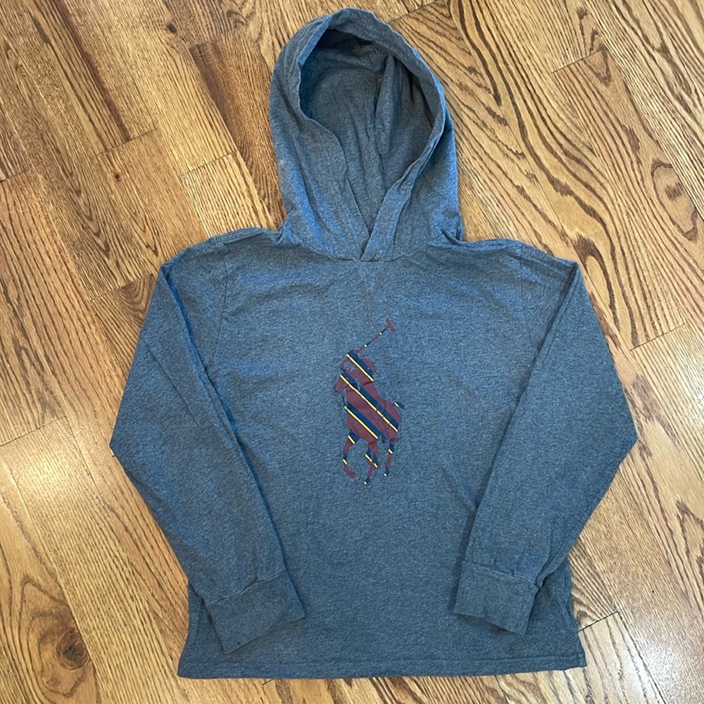 Boy’s Polo Ralph Lauren Lightweight Hoodie/Sweatshirt. Size Large 14-16.